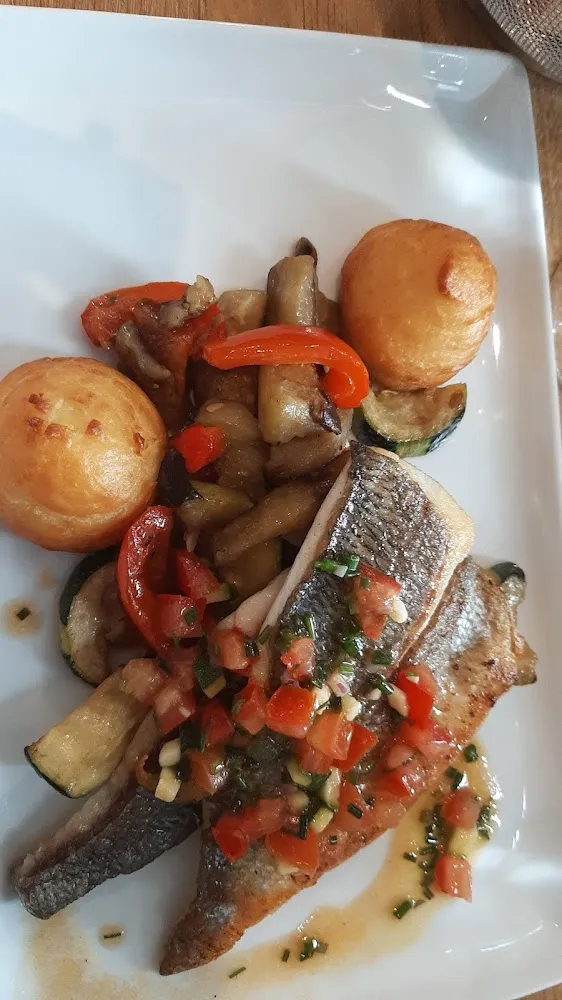 Légumes À la Plancha Et Poisson